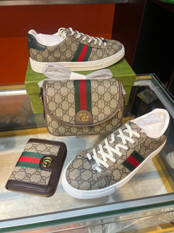 Gucci Ace sneaker with Web for Women