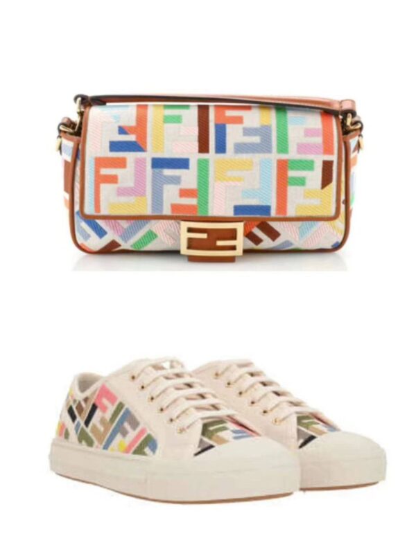 Fendi Rainbow FF Monogram Set